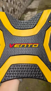 THẢM CAO SU XE MÁY ĐIỆN VENTOVENTO S VENTO NEO MẪU NEW 2025 MÀU VÀNG ĐEN NỔI BẬT