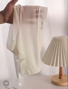 Y&C Ready Stock Women Panties Transparent Silk Mid Waist Super Thin Seamless Underwear PTS14