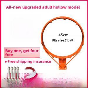 Outdoor Basketball Rim Hang Style Dunk Hoop Adult Outdoor Children Indoor Basket Frame Adjustable Heightable Sports Equipment