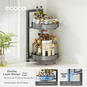 ecoco | Rotary Multi-level Seasoning Organizer