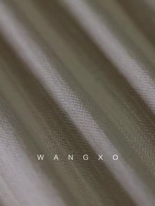WANGXO | Halter V-Neck Waist-Cinching Metal Buckle Silver Textured Short Dress