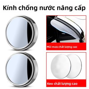 TOKUSET | Gương Hậu Trợ Giúp Lùi Xe Chống Điểm Mù Phản Chiếu 360 Độ Góc Rộng