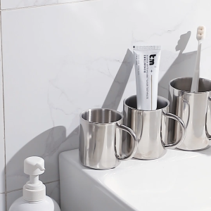 🔥Imakara Stainless Steel 304 Double Wall Cup🔥Mouthwash Cup🔥heat insulation🔥anti-scald