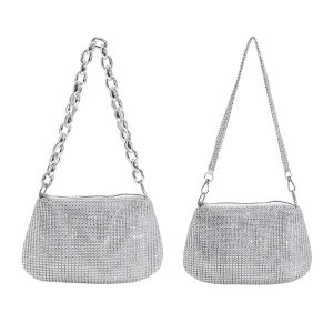 Fashion Sequins Evening Clutch Bag Shiny Dinner Party Wedding Shoulder Bags