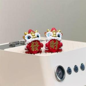 New Chinese Style Desktop Decorations Small Lion Figurine Wealth Attracting Creative Cartoon Horse Year 2026 Spring Festival