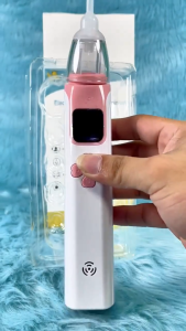 Baby Electric Nasal Aspirator  Silicone Baby Nose Cleaner Rechargeable Automatic Nose Cleaner Soft Silicone Low Noise