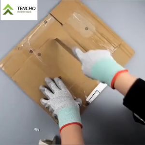 Tencho ถุงมือกันบาดระดับ 5 ถุงมือกันบาด 1 คู่ มาตฐานส่งออกยุโรป ป้องกันการบาด ป้องกันการลื่น