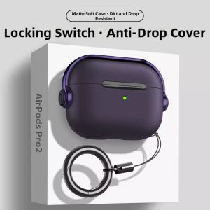 SKAMA | Drop Protection TPU Soft Case with Lock Switch for AirPods