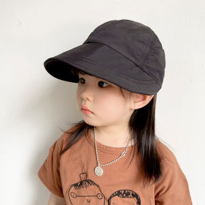 Lightweight Kids Fishing Cap Sun Protection Hat Quick Dry Wide Brim Duckbill Cap for Boys And Girls Baby Outdoors Casual Style