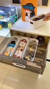 BabyShop-C1177 Kotak Penyimpanan Bin Pantry Serbaguna Storage Box Organizer /Kotak Plastik Keranjang