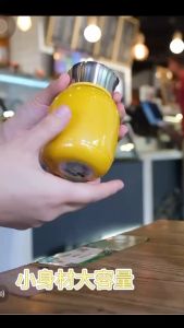 READY STOCK 300ML Mini Portable Cup Fashionable Insulated Cup New Internet Celebrity Small Capacity Cup Car Water Cup