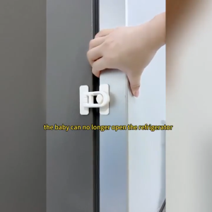 2Pcs Refrigerator lock Baby kids safety lock Safety Fast and easy Cabinet drawer lock Multi-purpose