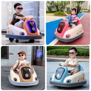 Xe ô tô điện trẻ em xoay 360 độ hình QUẢ TÁO C-30 mẫu mới nhất 2023 (Có ĐIỀU KHIỂN+SẠC) - Xe đụng trẻ em - xe máy điện ko điều khiển