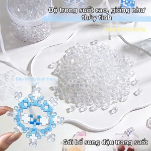 MANDAIYANGGUANG | High Transparency Glass Fusion Beads 2.6mm