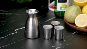 Boundless Voyage | Boundless Voyage Japanese Sake Cup Titanium Cup Lightweight Drinking Cups Traditional Tableware for Home Outdoor Party Use
