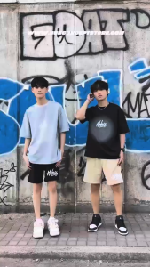 HUB CONCEPT STORE |"Ethereal Hubco" 280GSM OVERSAIZ TEE (HITAM/BIRU/UNGU/BROWN)