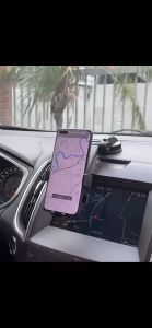 ที่วางโทรศัพท์ในรถยนต์ ดูดถ้วย แบบ GPS ปรับได้ 4.7-7.0 นิ้ว