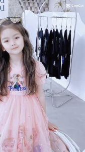 Váy Công Chúa Elsa cho bé gái đầm cho bé gái đi tiêc đi chơi cực sang chảnh đáng yêu full size từ 14 -34kg váy bé gái elsa