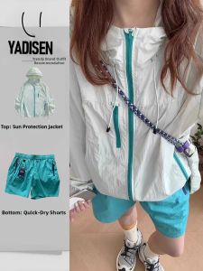 Drying Sunproof Small Size Designed Colorful Two-Piece Set Jacket
