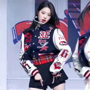 Kpop Dance Outfit Female Group Stage Performance Clothes Jazz Dance Ball Game Set Hip Hop Ensemble Korean Traditional Costume