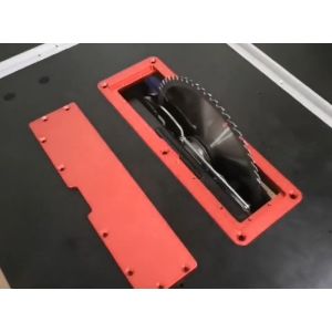 ไฟฟ้าเลื่อยวงเดือนเคสแบบพับปิดได้แผ่น Flip-ชั้นตารางพิเศษปรับอลูมิเนียมใส่แผ่นสำหรับตาราง Saw