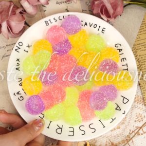 TAIYO Taba Squishy Pinch Colorful Candy Soft Squeeze Pencet Kenyal Imut Smooth Stress Relief Mainan