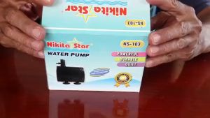 NIKITA STAR NS 103 Pompa Air Celup Kolam Ikan Aquarium Aquascape NS103