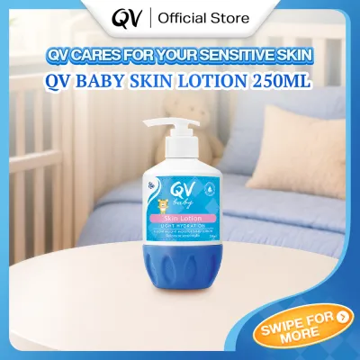 QV Baby Skin Lotion 250ml 24-Hours Skin Hydrating Suitable for Babys Delicate & Dry Skin