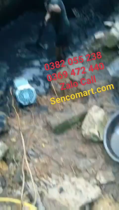 Máy bơm hút bùn cát chất thải biogas Máy hút bùn ao HB-22SC