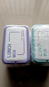 Kotak Makan Set/Lunch Box/Kotak Bekal 2 Susun