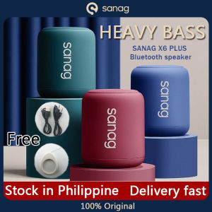 Sanag X6S (Stock in Philippines)Mini Bluetooth Speaker bluetooth speaker super bass speaker bluetooth big sound speaker bluetooth original 100% Original bluetooth speaker Cannon Outdoor Waterproof Mini Portable Subwoofer mini portable bluetooth speaker