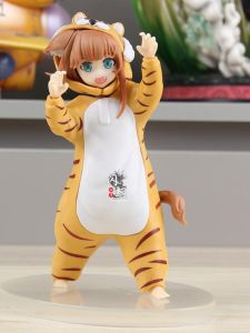 Mô Hình Tiger Bean Powder Anime Cat Girl Desktop Case Decorations 1:6 Scale PVC Collectible Figures Gifts for Girls