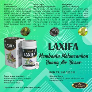 obat melancarkan buang air besar LAXIFA