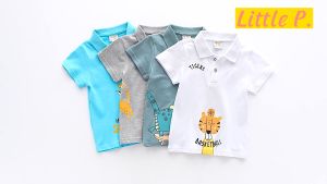 🌟 เสื้อโปโลเด็กชาย ปี 2023 อายุ 1-7 ปี By Little.P 🇹🇭
