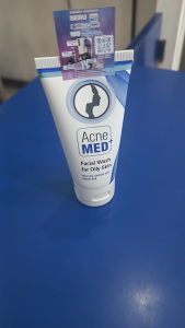 Acne MED Facial Wash 50 gr For Oily Skin Pembersih Muka Kulit Berminyak