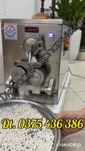 Máy vo viên trân châu viên h-o-à-n mềm h-o-àn cứng tự động AW95S 4/6/8/10mm