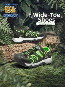 Skechers | Hook-and-Loop Toe-Cap Breathable Kids Shoes