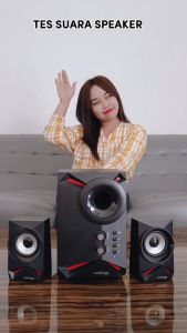 SPEAKER AKTIF MURAH FULL BASS ADVANCE M180BT CLEON Model Mewah Bahan Kokoh Bass Nendang Bisa Bluetooth Volume & Bass TF Card USB FM AUX RMS 45W - TOKO SINAR AUDIO (speaker aktif full bass tv/ salon bluetoothr bass/ speaker bluetooth full bass