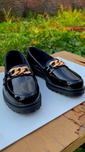 Heaven Shoes Pantofel Wanita.sepatu Wanita Korean Style.sepatu Kasual Sepatu Kulit Wanita.Flat Shoes Wanita.Sepatu Wanita Terbaru