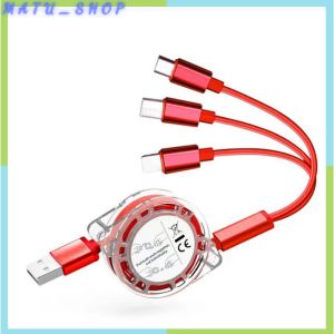 Dây cáp sạc nhanh 3 trong 13 đầu cổng usb ra type c micro usb (giá 1 dây)