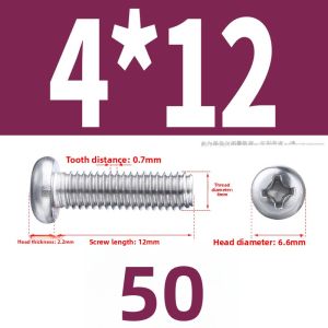 POWER&STRONG | 316 Stainless Steel Cross Head Screw