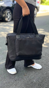 Storage Solutions PH ELLIS Foldable Travel Bag Expandable Bottom Lightweight