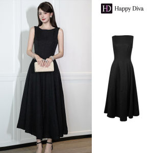 Happy Diva 2025 Womens Summer Dresses Long Dresses Casual Dresses Wedding Formal Party Dresses Birthday Party Evening Dresses (Black) 9788