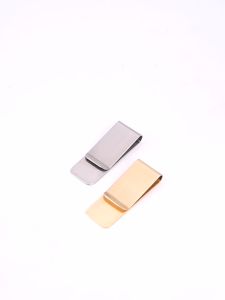 Money Clip Pocket Collar Clipper Stainless Steel Retro Metal Slim Multi-purpose Bill Cash Clipper Handbook Folder Holder