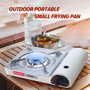 HOMFULเตาเทปพันหินของใช้ในครัวเรือนกลางแจ้งเตากลางแจ้ง เตาแก๊สแบบพกพา เตาแก๊ส เตาแก๊ส เตาบาร์บีคิว เตา Cass OT0163