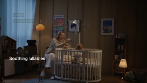 TAPO C840 Dual-Lens Smart Baby Monitor Camera Baby Cry Detection 2K HD Home Nursery BABY Safety Fence