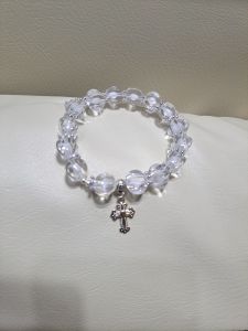 12mm Balimbing Clear Rosary Bracelet Garterize Bracelet
