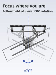 BESSGROUP | Extendable Rotatable TV Wall Mount Bracket