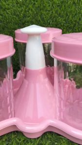 Toples Kaca CANDY 3 SET IN 1: Toples Pastel & Toples Transparan