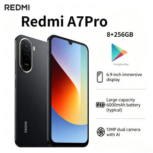 Redmi | 2026 Redmi A7 pro International Edition 6.9-Inch Display 6000mAh Long-Lasting Battery Android OS 8+256GB Large Memory Storage